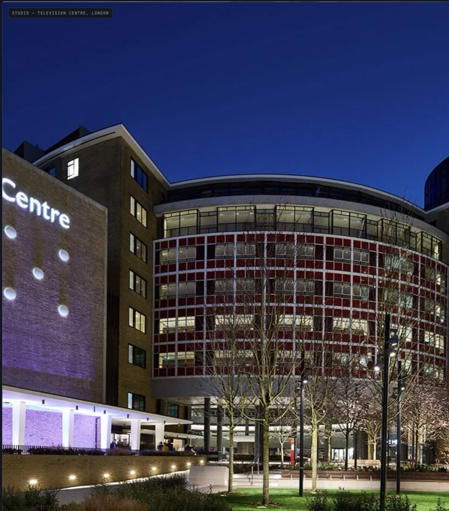 Television Centre, London &mdash; home of the Brave New World studio